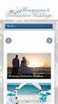 Mobile Screenshot of honeymoonsdestinationweddings.com